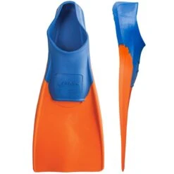 FINIS Floating Swim Fins -Blue by Ocean 1.05.037 blueorange.xxs studio.main 17 1 1 1