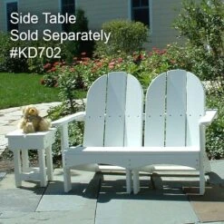 Kids Double Adirondack Chair -Blue by Ocean 12532