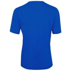 RISE Solid Short Sleeve Crew Neck Rashguard -Blue by Ocean 2600ro back 1