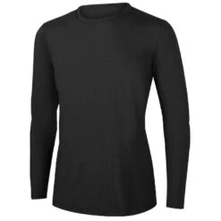 RISE Solid Long Sleeve Crew Neck Rashguard -Blue by Ocean 2604b