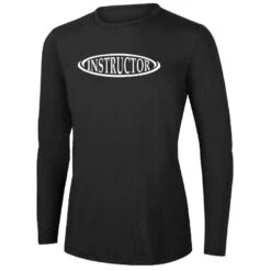 RISE Instructor Long Sleeve Crew Neck Rashguard -Blue by Ocean 2604inb