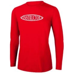 RISE Instructor Long Sleeve Crew Neck Rashguard -Blue by Ocean 2604inr