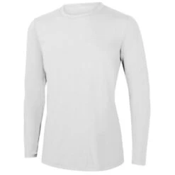 RISE Solid Long Sleeve Crew Neck Rashguard -Blue by Ocean 2604w