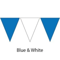 Kiefer Plastic Flags - 100 Ft. (Pair) -Blue by Ocean 600120 blu wht 2