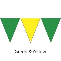 Kiefer Plastic Flags - 100 Ft. (Pair) -Blue by Ocean 600120 grn ylw 2