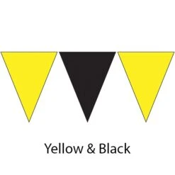 Kiefer Plastic Flags - 100 Ft. (Pair) -Blue by Ocean 600120 ylw blk 2