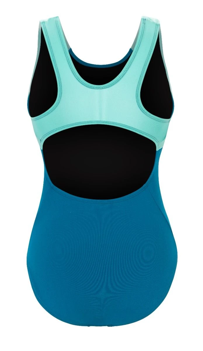 Dolfin Women's Color Block Moderate Lap Suit 4 Dolfin Women's Color Block Moderate Lap Suit - Image 2