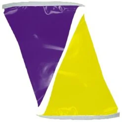 50 Ft. Polyethylene Flags -Blue by Ocean 65250 purple yellow 2 1