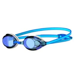 Speedo Vanquisher 2.0 Mirrored Goggle -Blue by Ocean 775012715057