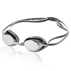 Speedo Vanquisher 2.0 Mirrored Goggle -Blue by Ocean 7750127 silver
