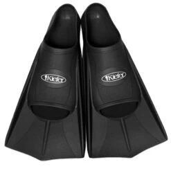 Kiefer Silicone Training Fins -Blue by Ocean 800093 b black 1