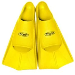 Kiefer Silicone Training Fins -Blue by Ocean 800093 d yellow 1