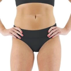 TYR Solid Riva Classic Bikini Bottom -Blue by Ocean brvso7ab