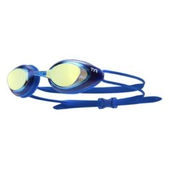 TYR Black Hawk Racing Mirrored Goggles -Blue by Ocean lgbhm gold royal