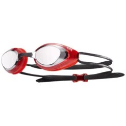 TYR Black Hawk Racing Mirrored Goggles -Blue by Ocean lgbhm silver red 1