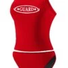 RISE Guard Poly Workout Tankini -Blue by Ocean lgs21gufront red