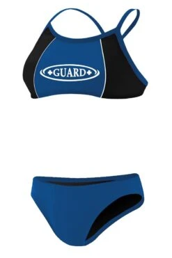 RISE Guard Poly Splice Bikini -Blue by Ocean lgs23gu royal black1