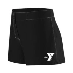 YMCA Standard Female Flex Short -Blue by Ocean lgs25syb