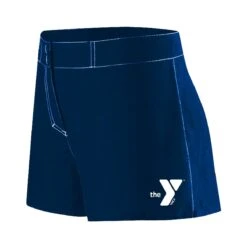 YMCA Standard Female Flex Short -Blue by Ocean lgs25syn