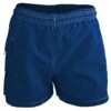 RISE Solid Female Flex Waterpark Board Short -Blue by Ocean lgs29 front navy 8
