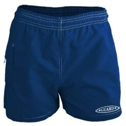 RISE Guard Female Flex Waterpark Board Short 9 RISE Guard Female Flex Waterpark Board Short -Blue by Ocean lgs29gu front navy1 2 8