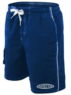 RISE Instructor Boardshort -Blue by Ocean lgs30i front navy