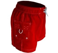 RISE Guard Female Flex Short -Blue by Ocean lgs33gus side red 1
