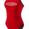 RISE Guard Poly Color Trim H-Back 2 RISE Guard Poly Color Trim H-Back -Blue by Ocean lgs64gu front red navy