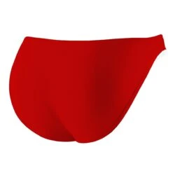 RISE Solid Poly Workout Bikini Bottom -Blue by Ocean lgs68 back red 2