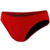 RISE Solid Poly Workout Bikini Bottom -Blue by Ocean lgs68 front red 2