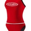 RISE Guard Poly 2-Piece Color Trim Tankini 2 RISE Guard Poly 2-Piece Color Trim Tankini -Blue by Ocean lgs78gu front red black 4
