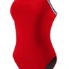 Rise Solid Poly Tri Color H-Back -Blue by Ocean lgs92 front red navy white