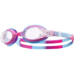 TYR Kid's Swimple Tie Dye Goggle -Blue by Ocean lgswtd pink blue