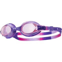 TYR Kid's Swimple Tie Dye Goggle -Blue by Ocean lgswtd pink purple