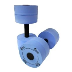 RISE Deluxe Fitness Bells -Blue by Ocean rise aquatics resistance bells 3