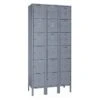 6-Tier Steel Lockers 1 6-Tier Steel Lockers -Blue by Ocean steel lockers