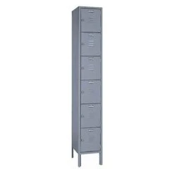 6-Tier Steel Lockers 8 6-Tier Steel Lockers -Blue by Ocean steel lockers 6 units 3