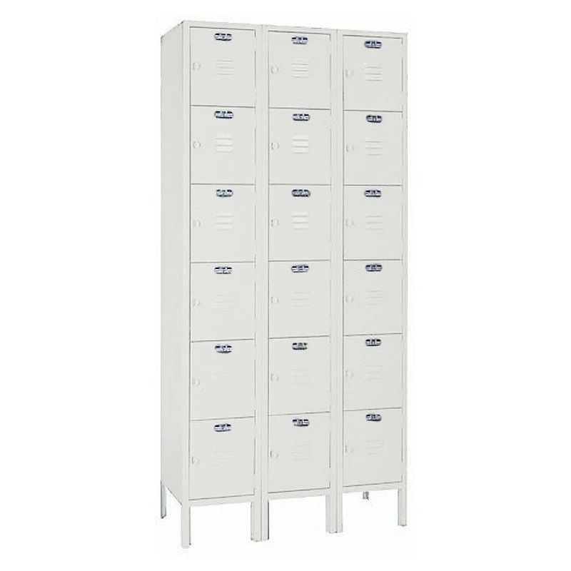 6-Tier Steel Lockers 4 6-Tier Steel Lockers - Image 2