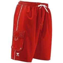 TYR Challenger Trunk -Blue by Ocean tcha5 red