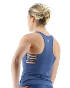 Solid Harley Tank -Blue by Ocean thaso7a solid harley tank slate 1