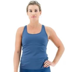 Solid Harley Tank -Blue by Ocean thaso7as