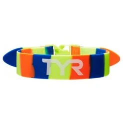 TYR Training Pull Strap -Blue by Ocean yellow blue